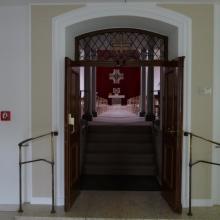 Eingang zur Mutterhaus-Kapelle